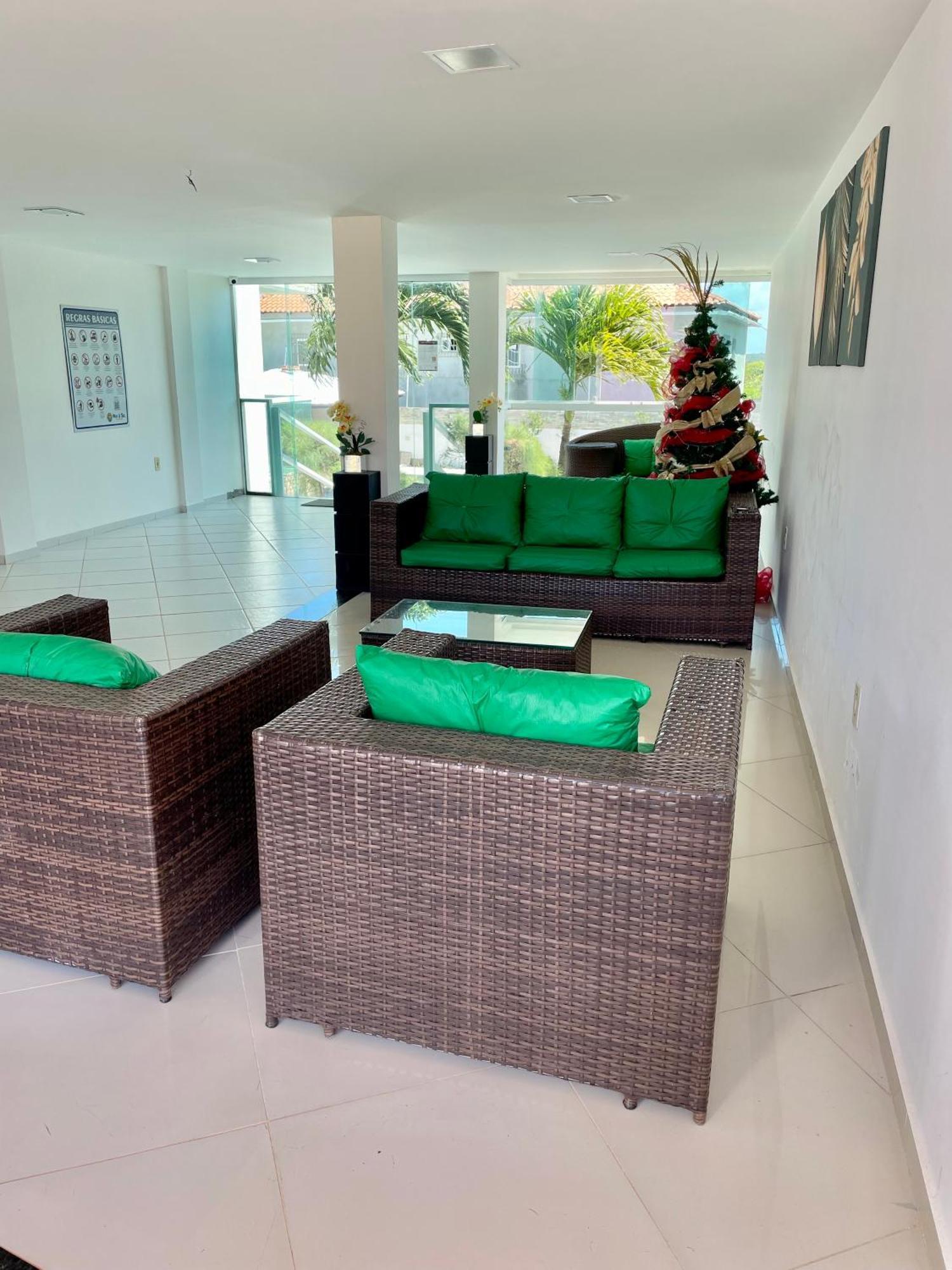 Ferienwohnung Mar E Sol Residencial 2 Quartos C Ar Condicionado,500 Metros Da Praia De Jacuma Conde  Exterior foto