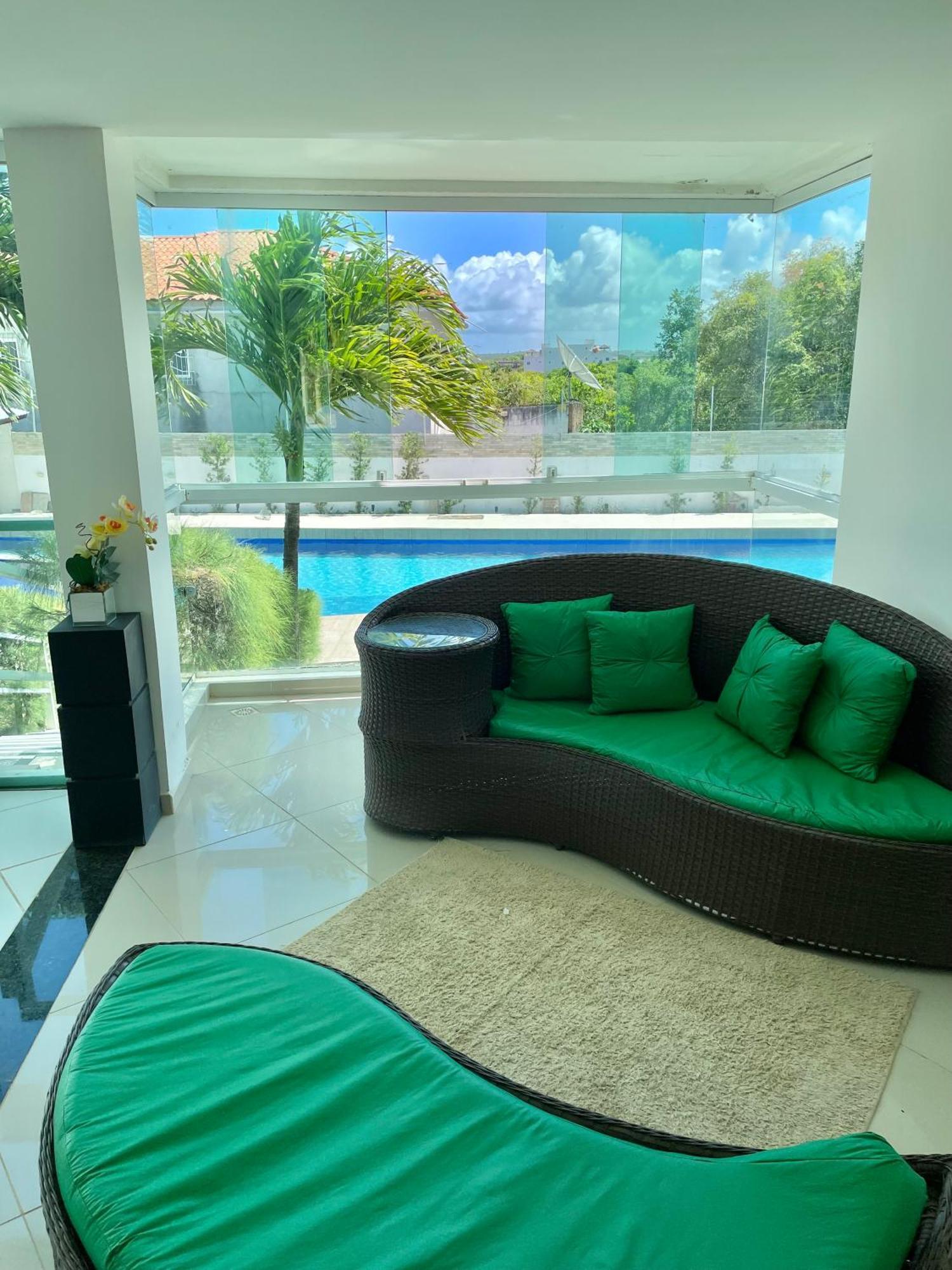 Ferienwohnung Mar E Sol Residencial 2 Quartos C Ar Condicionado,500 Metros Da Praia De Jacuma Conde  Exterior foto